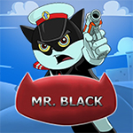 Detective Black Cat